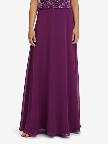 Vera Mont Evening Dress in Purple