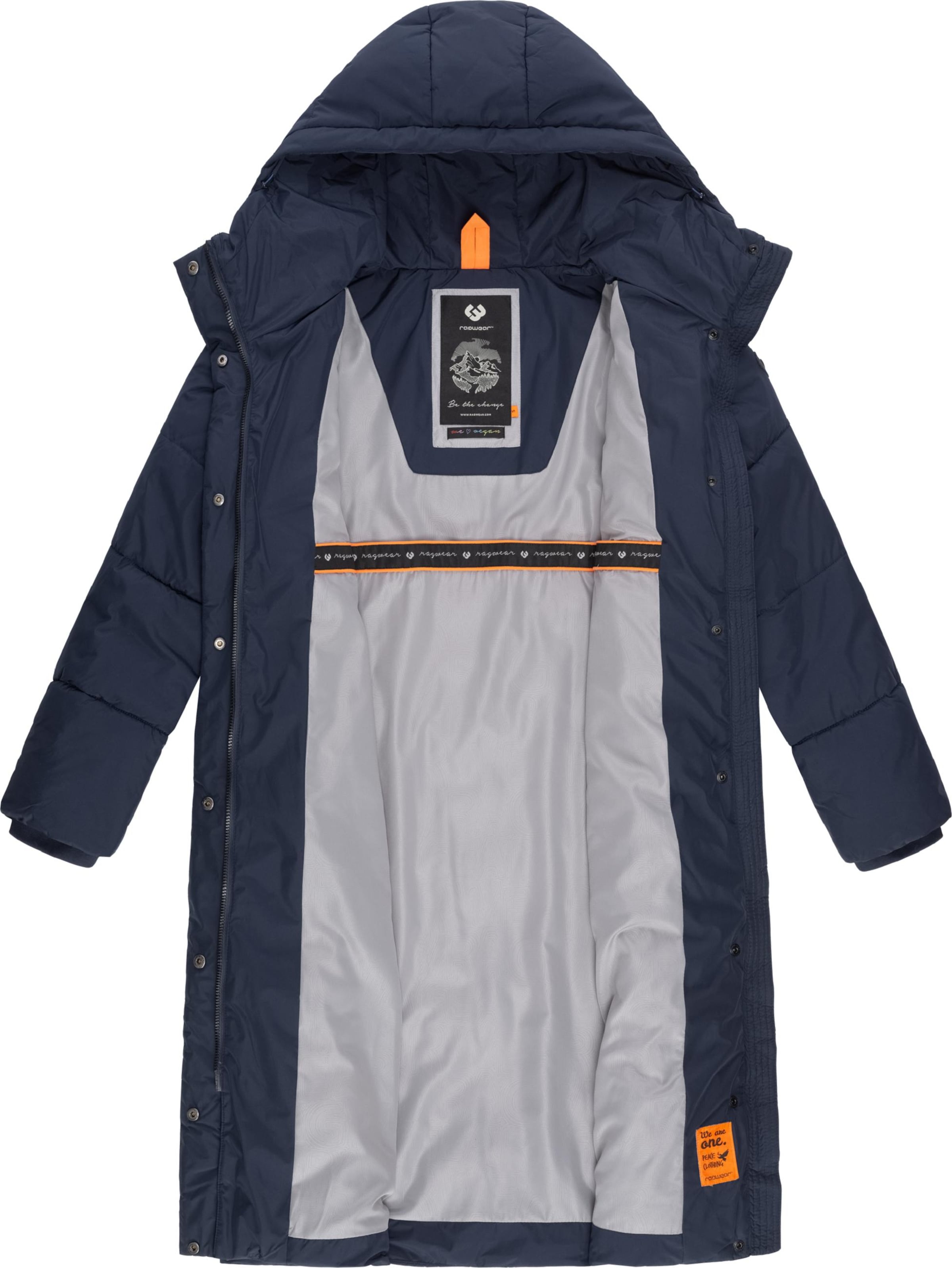 Palton de iarnă 'Suminka' de la Ragwear pe albastru