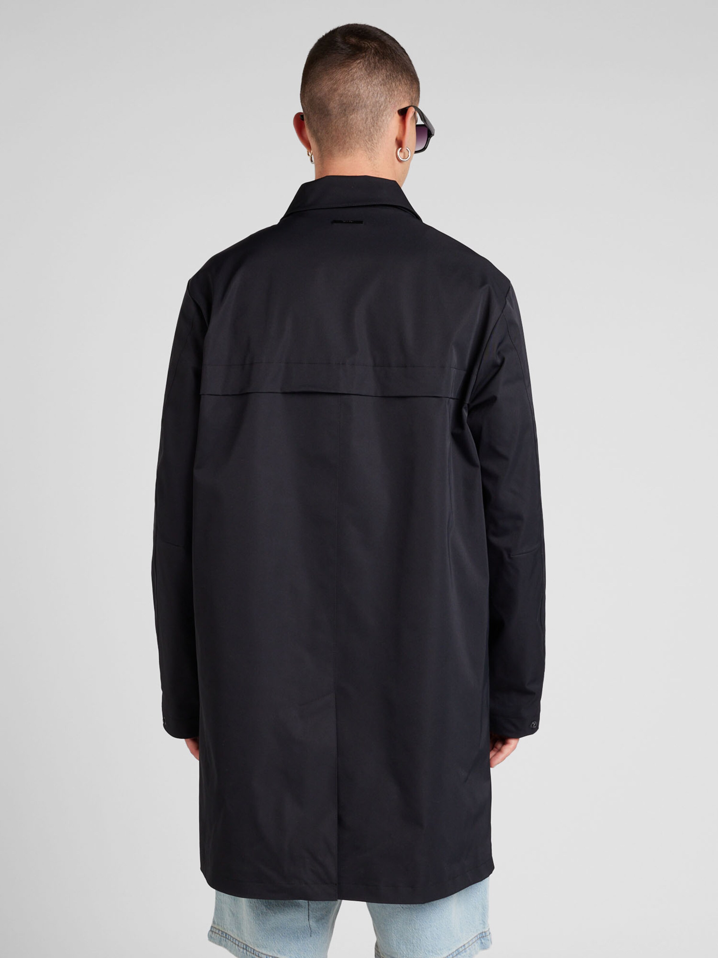 Calvin klein modern long coat deals