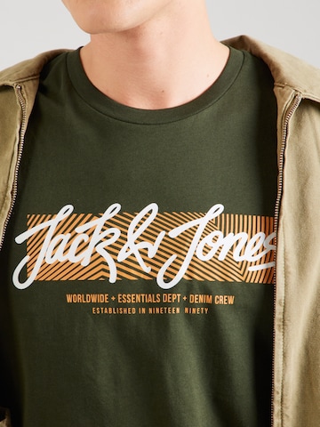 JACK & JONES T-shirt 'JJURBAN' i blå