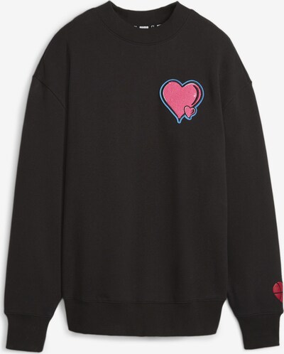 PUMA Sweatshirt 'Whole Lotta Love' in Light blue / Light pink / Black, Item view