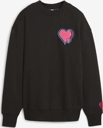 PUMA Sweatshirt 'Whole Lotta Love' i sort: forside