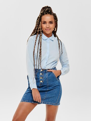 JDY - Blusa en azul: frente