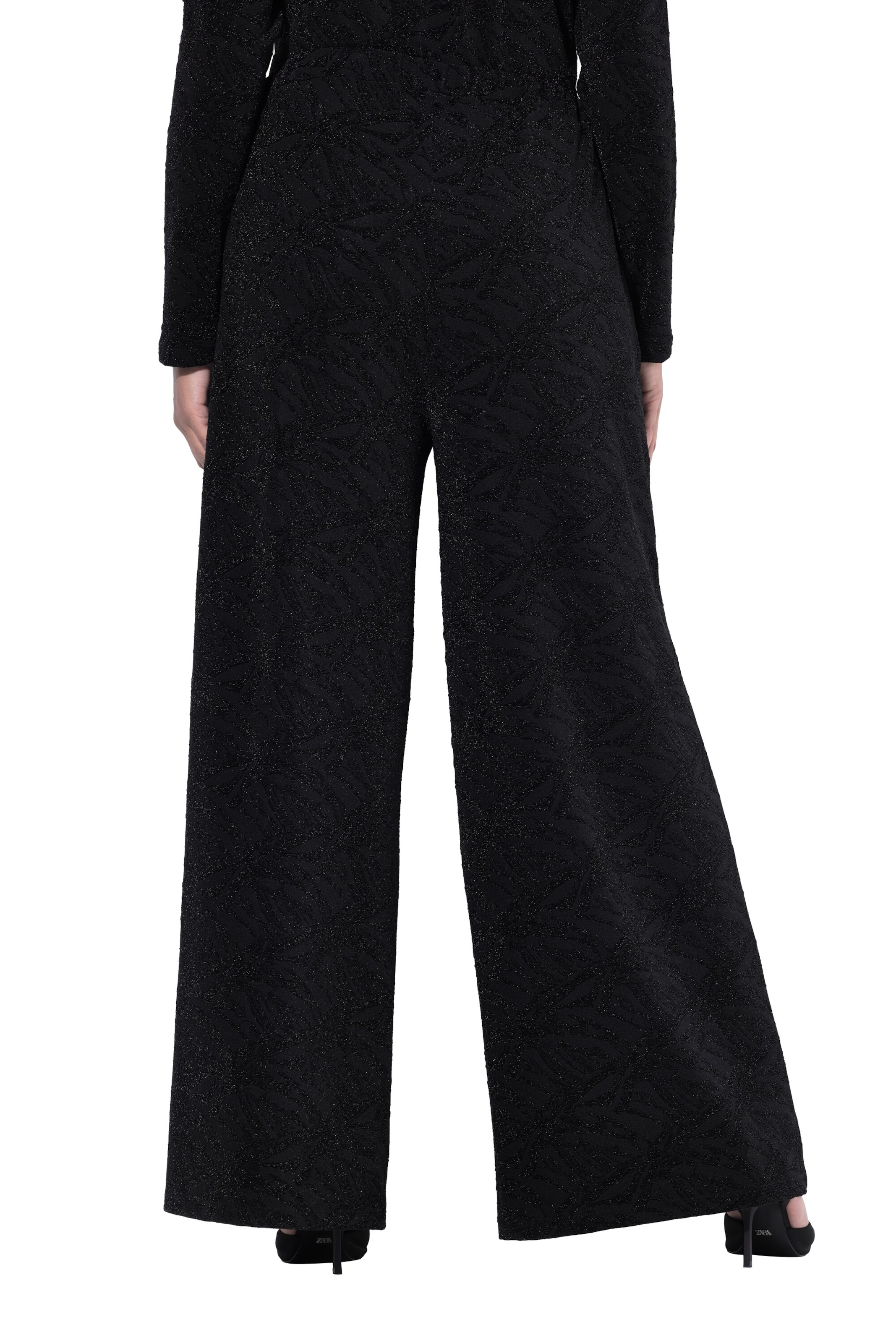Ulla Popken Regular Trousers in Black