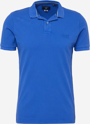 Superdry Poloshirt in Blau: predná strana