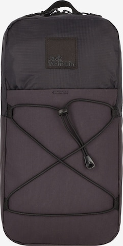 Borsa a tracolla 'Wanderthirst' di JACK WOLFSKIN in grigio: frontale