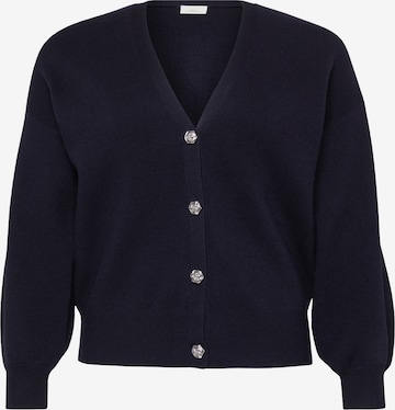 mėlyna ONLY Carmakoma Kardiganas 'CARIBI': priekis
