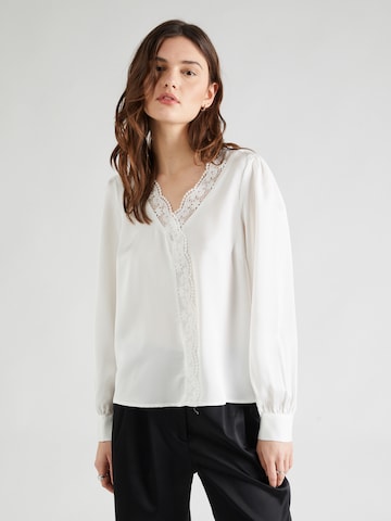 VILA Блуза 'MONI' в бяло: отпред