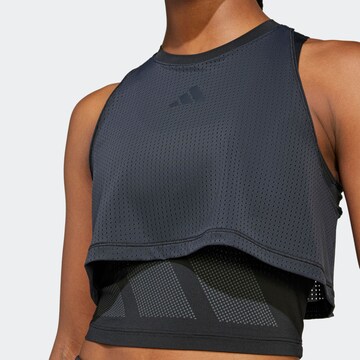ADIDAS PERFORMANCE Спортивный топ 'Cool Intensity' в Черный
