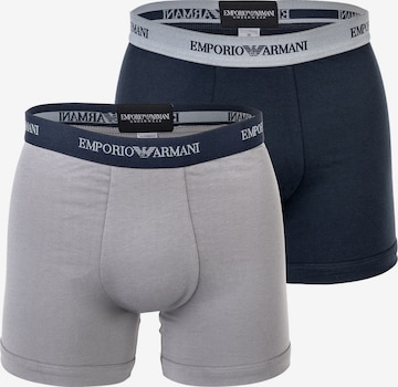 Boxer di Emporio Armani in grigio: frontale