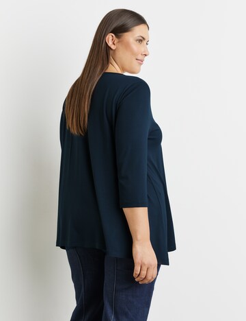 SAMOON Shirt in Blau