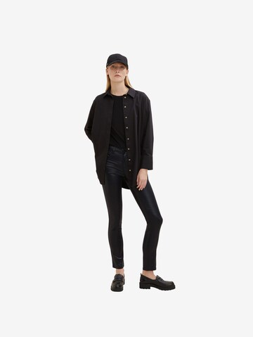 TOM TAILOR Slimfit Jeans 'Alexa' in Schwarz