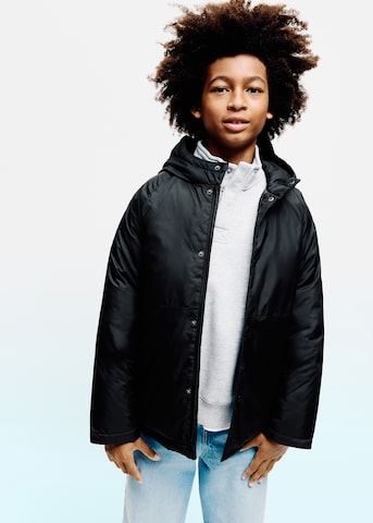 MANGO KIDS Tussenjas 'MARC' in Zwart: voorkant