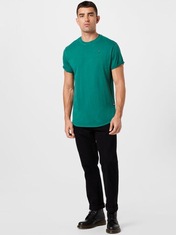 G-STAR T-Shirt 'Lash' in Grün