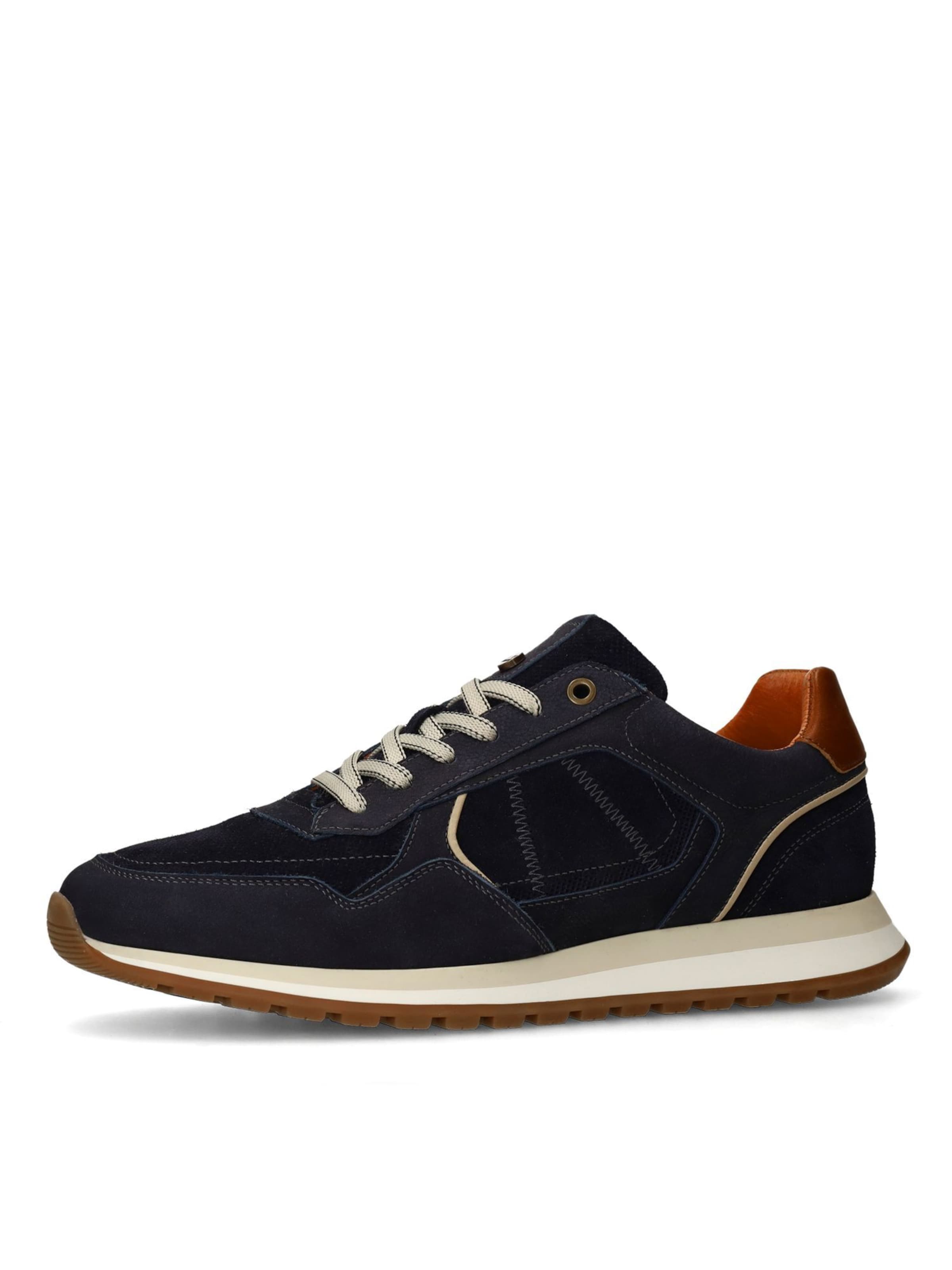 Baskets basses no stress en bleu : devant