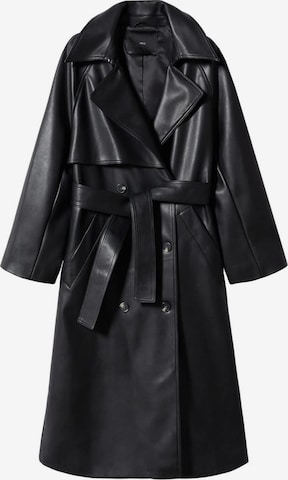MANGO Between-Seasons Coat 'Zoe' in Black: front