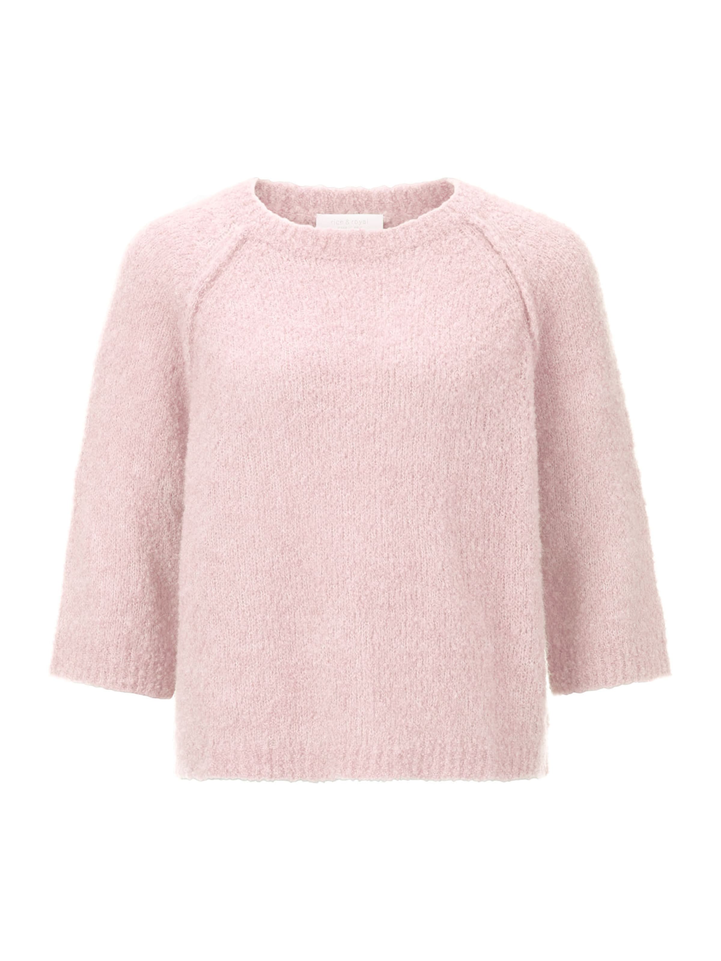 Pull-over Rich & Royal en rose : devant