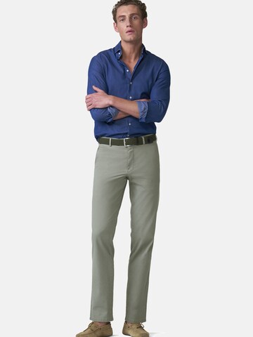 Regular Pantalon chino 'Roma 1-5080' MEYER en vert