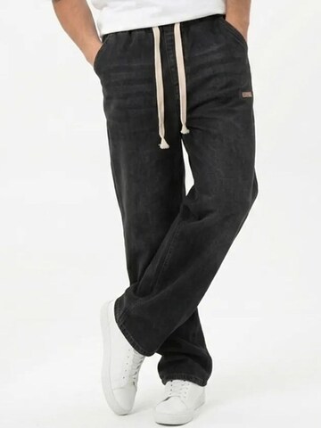 regular Jeans di Bigdart in nero: frontale