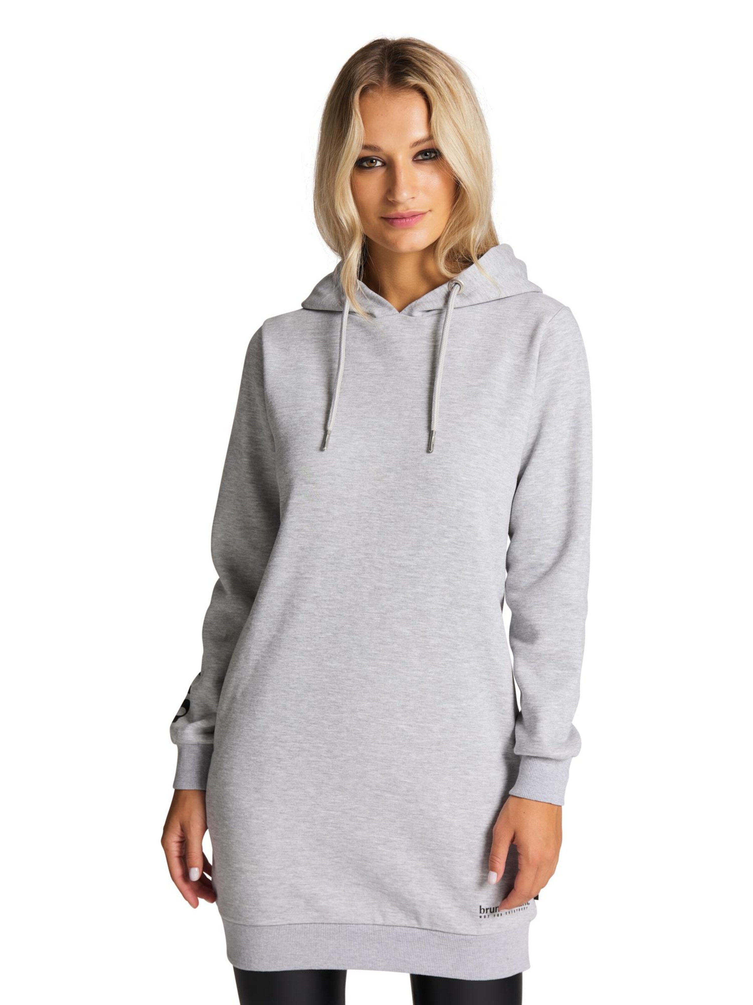 Bruno Banani Kleid 'ARMSTRONG' in Grau: Vorderseite