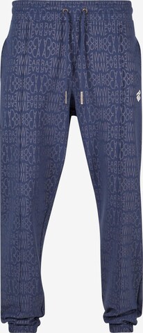 Pantalon ROCAWEAR en bleu : devant