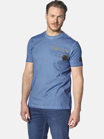 T-Shirt 'Andjorn' Jan Vanderstorm en bleu : devant