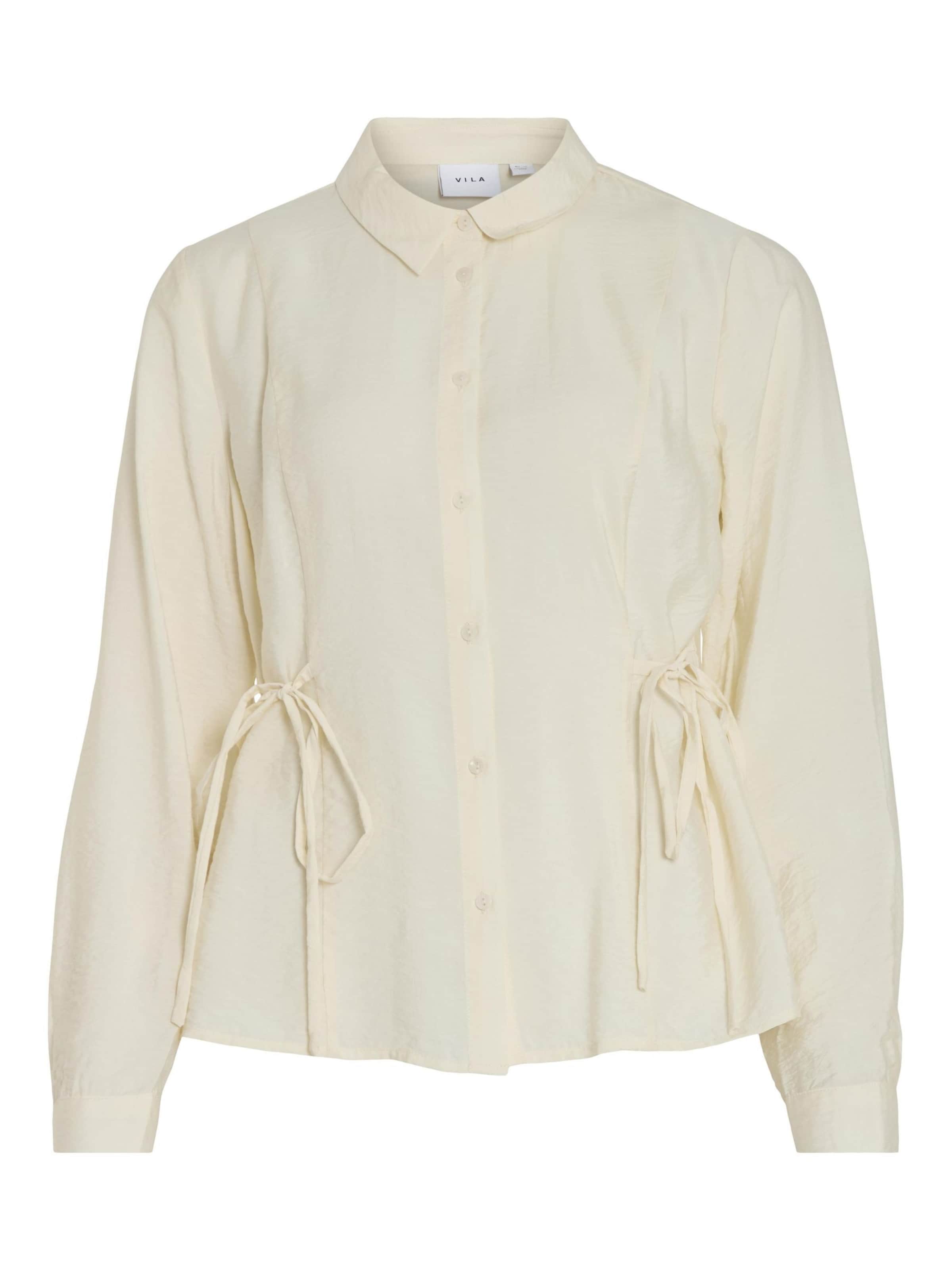 VILA Bluse i beige: forside