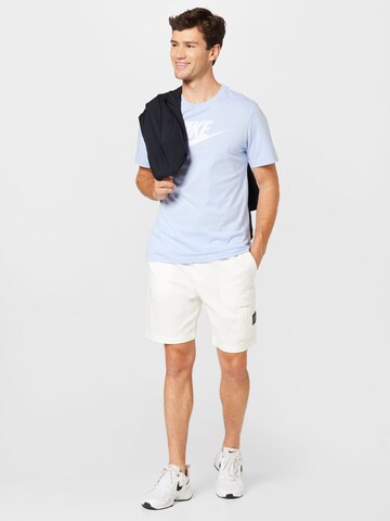 Nike Sportswear Normální Kalhoty – bílá