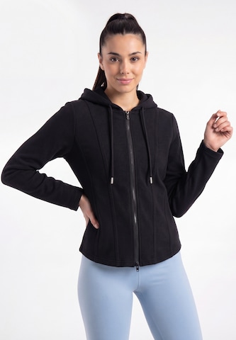 myMo ATHLSR - Sudadera con cremallera en negro: frente