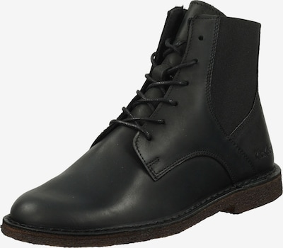 Kickers Bottines à lacets en noir, Vue avec produit