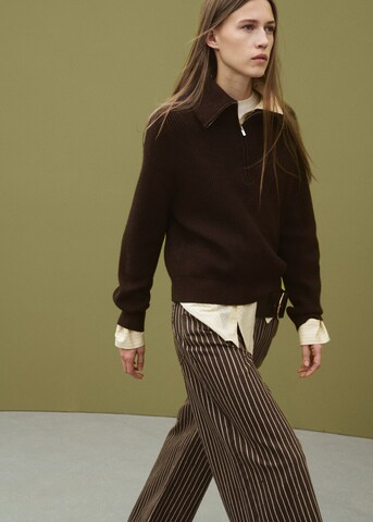 MANGO Loose fit Jeans 'Florchi' in Brown