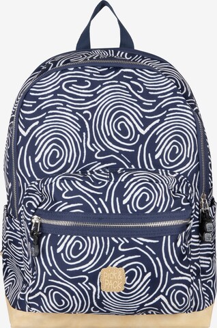 Pick & Pack Identity 'Backpack L' in Blau: predná strana