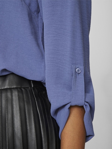 VILA Bluse in Blau