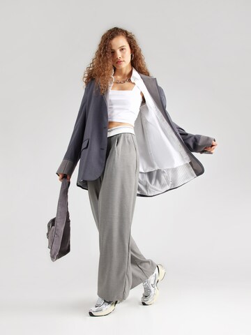 HOLLISTER Wide Leg Hose 'EMEA' in Grau