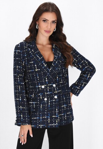 faina - Blazer em preto: frente