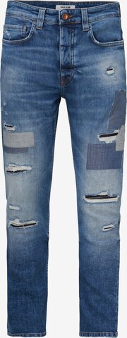 Salsa Jeans Slimfit Jeans in Blauw: voorkant