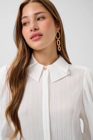 Cream Blouse in White