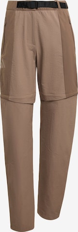 ADIDAS TERREX Outdoorhose 'Xperior Utilitas' in Braun: Vorderseite