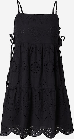 Robe 'Mareen' ABOUT YOU en noir : devant