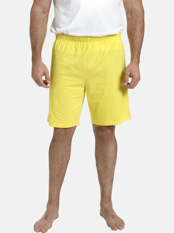 Charles Colby Pajama Pants ' Lord Mycroft ' in Yellow: front