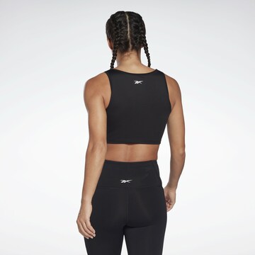 Reebok Sporttop in Zwart