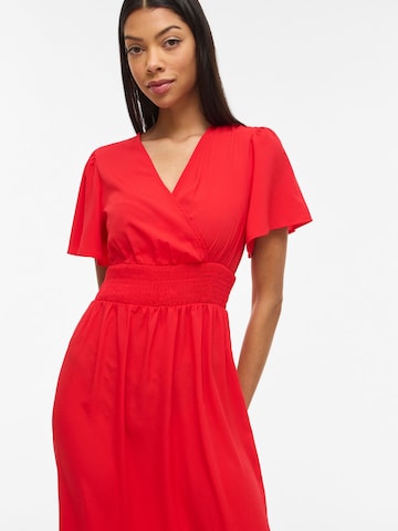 VILA Dress 'VIMathilde' in Red