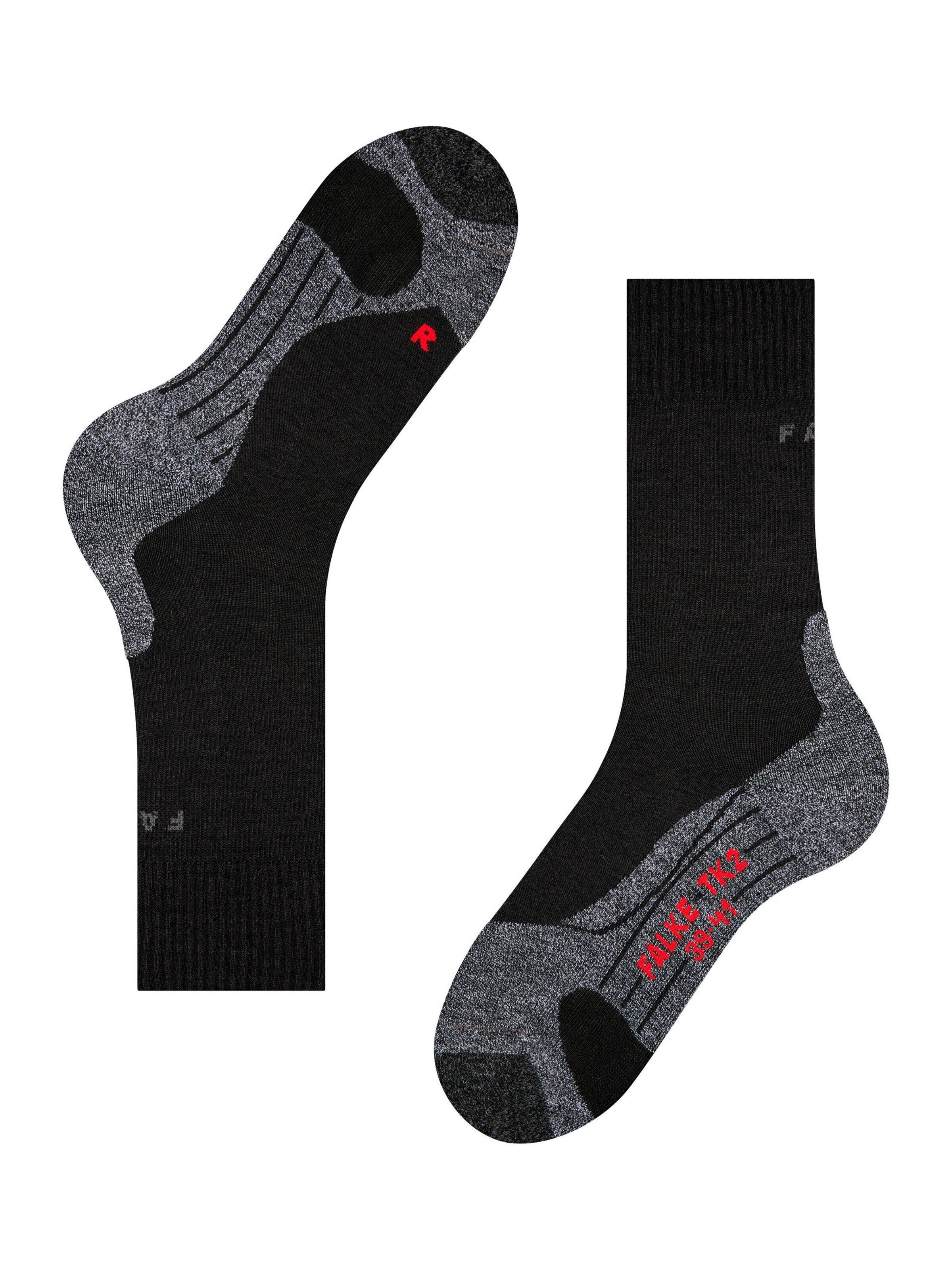 FALKE Sportsocken 'TK2 Explore'‌‌‌‌‌ in Schwarz
