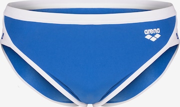 ARENA Športové plavky - spodný diel 'ICONS' - Modrá: predná strana