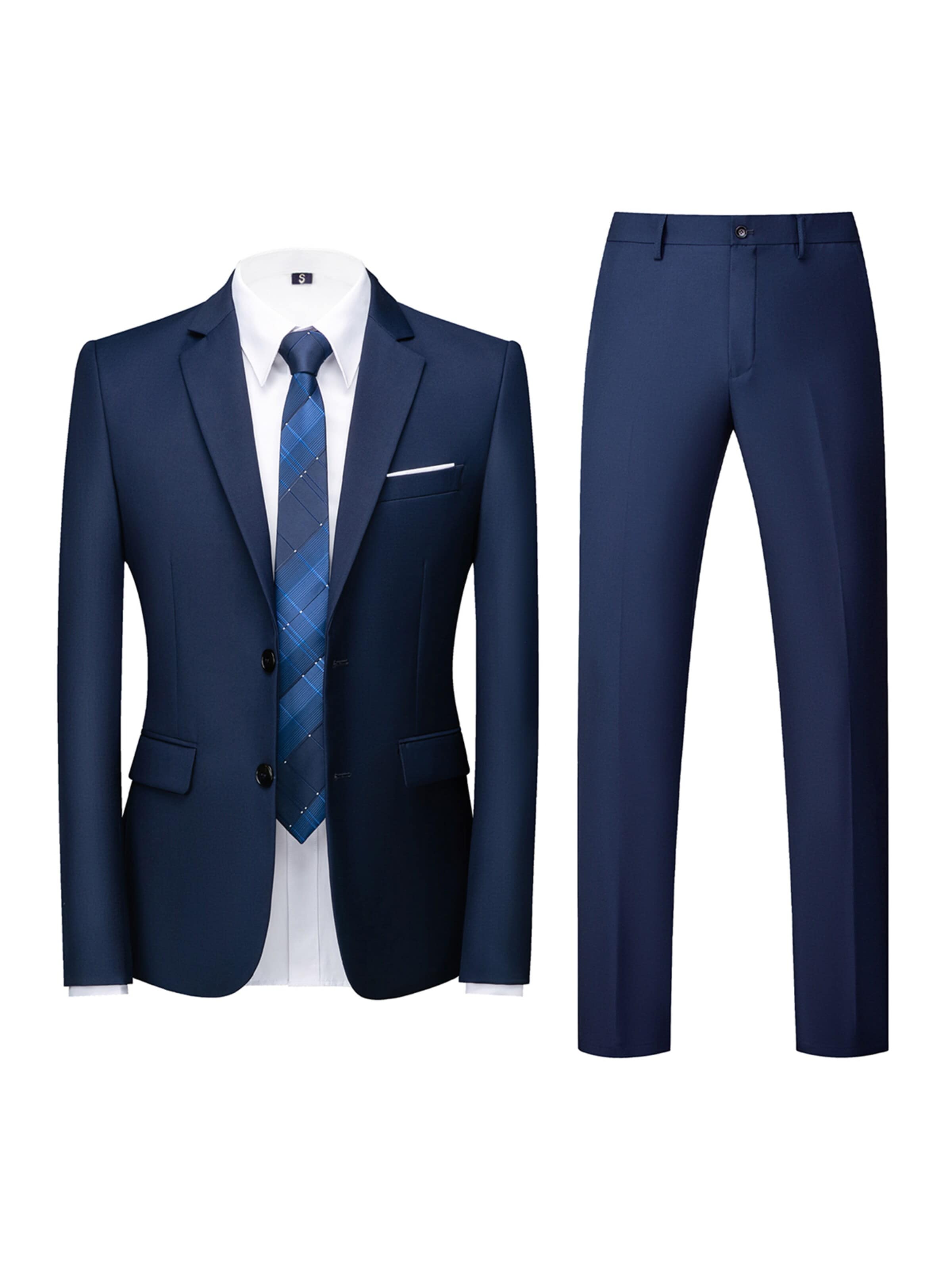 YOUTHUP Suit 'Versio' in Blue: front