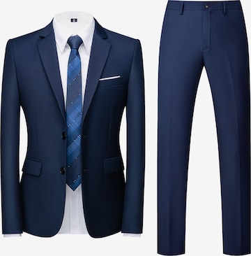 YOUTHUP Suit 'Versio' in Blue: front