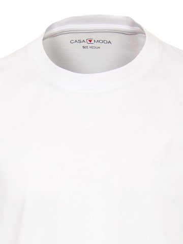 CASAMODA Shirt 'Basic' in Weiß