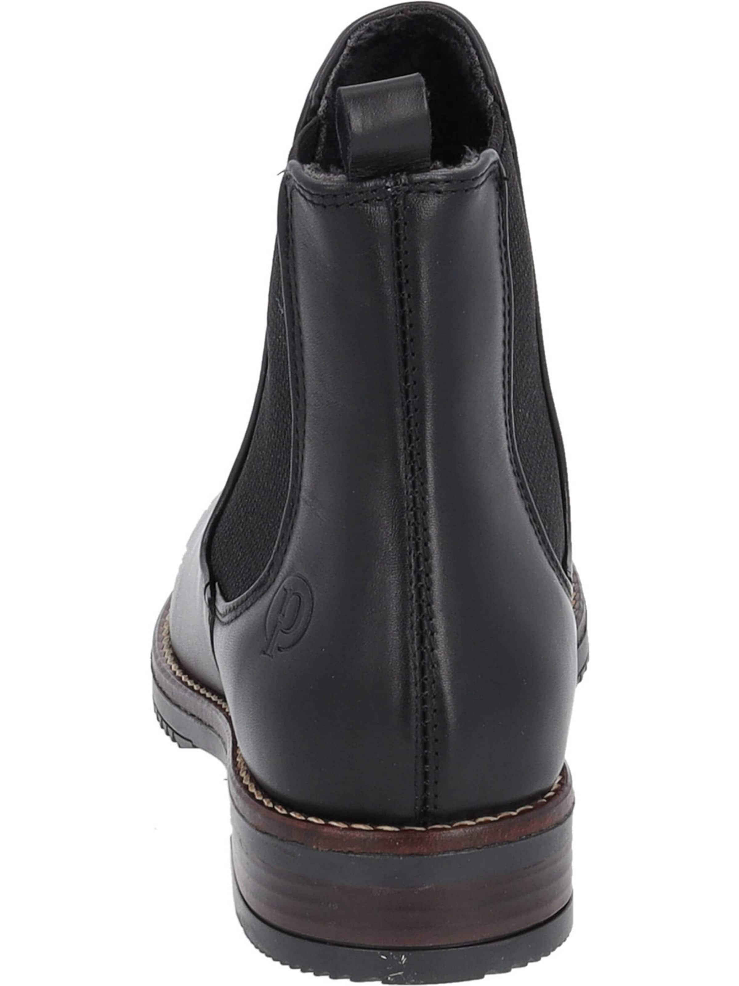 Ghete chelsea de la Palado pe negru