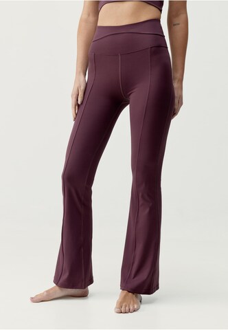 regular Leggings 'Saori' di Born in rosso: frontale
