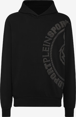 Plein Sport Sweatshirt 'Carbon Tiger' in Black: front